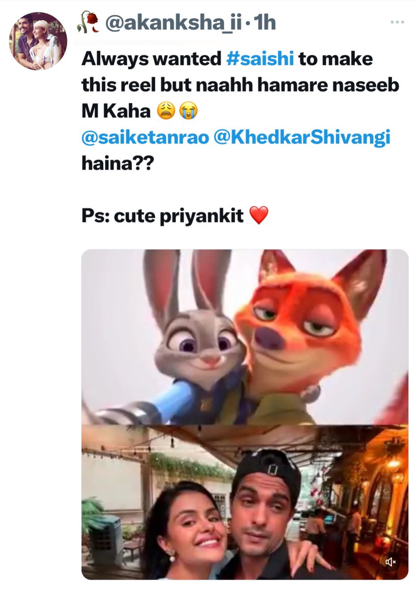 9mar2023's tweet photo. Loser #SaiShi fans always jealous of #PriyAnkit because @saiketanrao doesn't give solo content with Shivangi🤭ask him to give with Addy baby he will give many photos and boomerangs but never with Shivi😂stupid fans always begging with no self-respect
#SaiKetanRao #ShivangiKhedkar https://t.co/BVMCdXt8nB