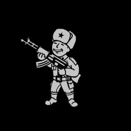 TammersMods's tweet image. I designed this custom Pip-Boy icon for the Red Star Arsenal perk, since apparently the Chinese Assault Rifle icon is not packaged in with the New Vegas textures. Oops!