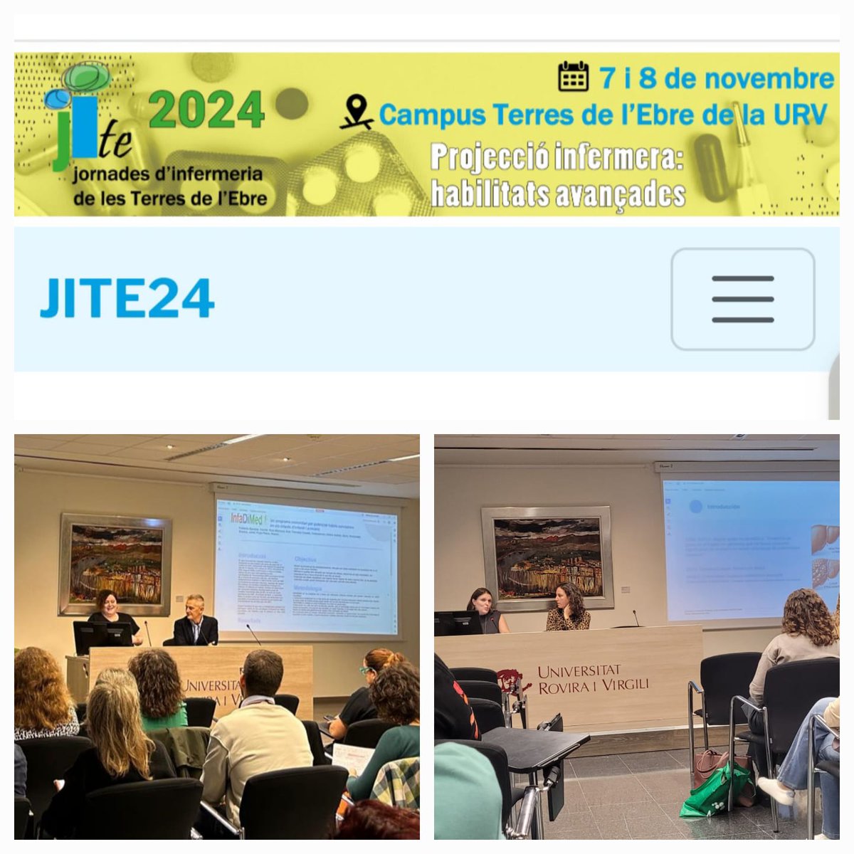 Divulgació i visibilitat del Programa a Terres de l' Ebre
✅️La infermera <a href="/PallaresCarme/">Carme Pallares</a> explica el programa comunitari a les 🏫 per canviar hàbits 👦👧
✅️La infermera <a href="/Emi_elPrat/">Emi</a> , estudi descriptiu de l' ús de pantalles, TFM  dirigit <a href="/jordi_fblanco/">Jordi Fernández Blanco</a> 
@aprimariaicscat <a href="/icscat/">ICS. Generalitat</a>