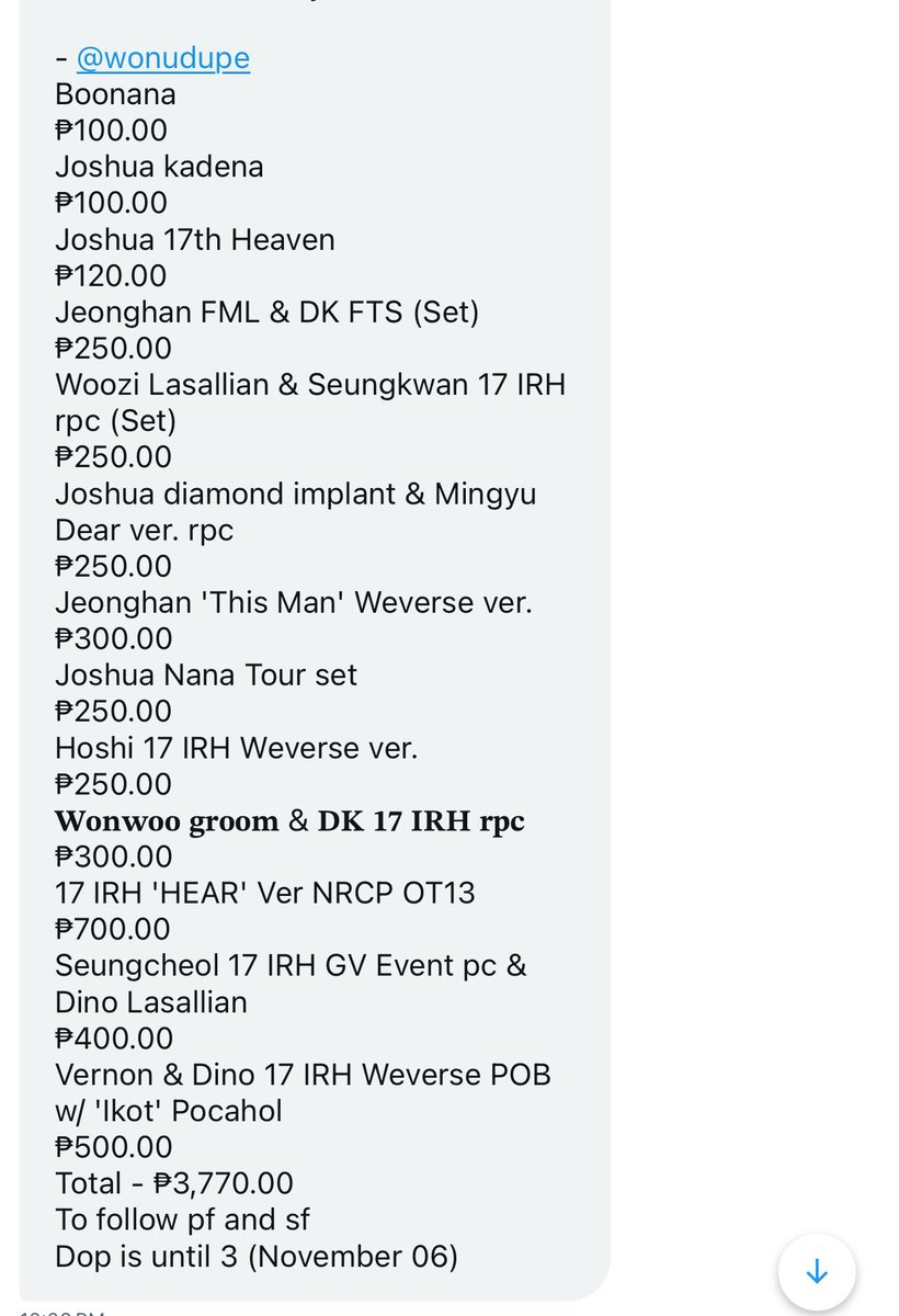 wonudupe's tweet photo. AWARENESS THREAD‼️

@kyeomieeeeesvt - Jesha Mojica — potential scammer, bogus buyer, irresponsible buyer, ghoster, lahat lahat na 

will try my best to give you all a summary of what happened between our transaction from my previous quitting sale

inistress mo ko malala, sister😆 https://t.co/r9HxtByySH