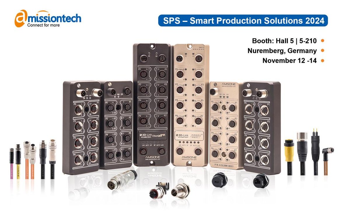 AMSoneConnector's tweet photo. 🌟Witness the future of industrial connectivity at Smart Production Solutions 2024! 🔌
Amissiontech is heading to Smart Production Solutions 2024 in Nuremberg, Germany.
🤝
https://t.co/uYSf5qSUNg
#Amissiontech #SmartProductionSolutions2024 #IndustrialConnectors #CableHarnesses https://t.co/gxfdY2B4Ld