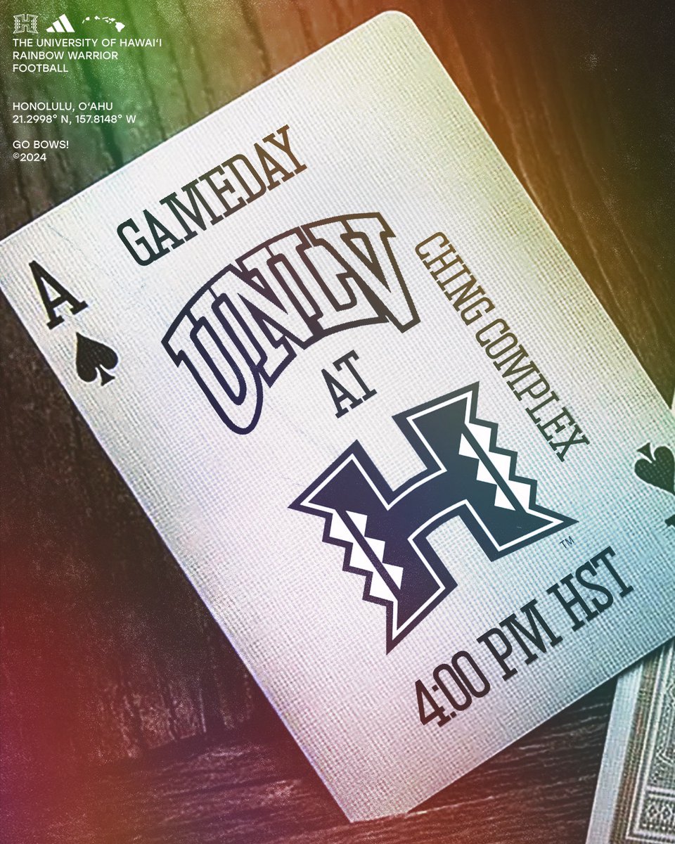 Cards on the table.

It's Island Showdown GAMEDAY 🍍

#BRADDAHHOOD x #GoBows