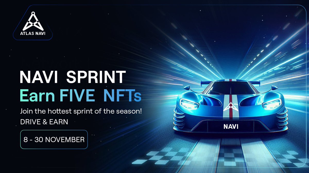 Buckle up, Navigators! 
Want to win one of FIVE exclusive NFTs?

Here’s your chance to turn tasks into treasure:
zealy.io/c/atlasnavi/qu…

Complete all tasks below!👇 

🏆1st   — 1 NFT* with $50 in rewards  (will be selected from Top 10 Leaderboard)

🏆2nd  — 1 NFT* with $50 in