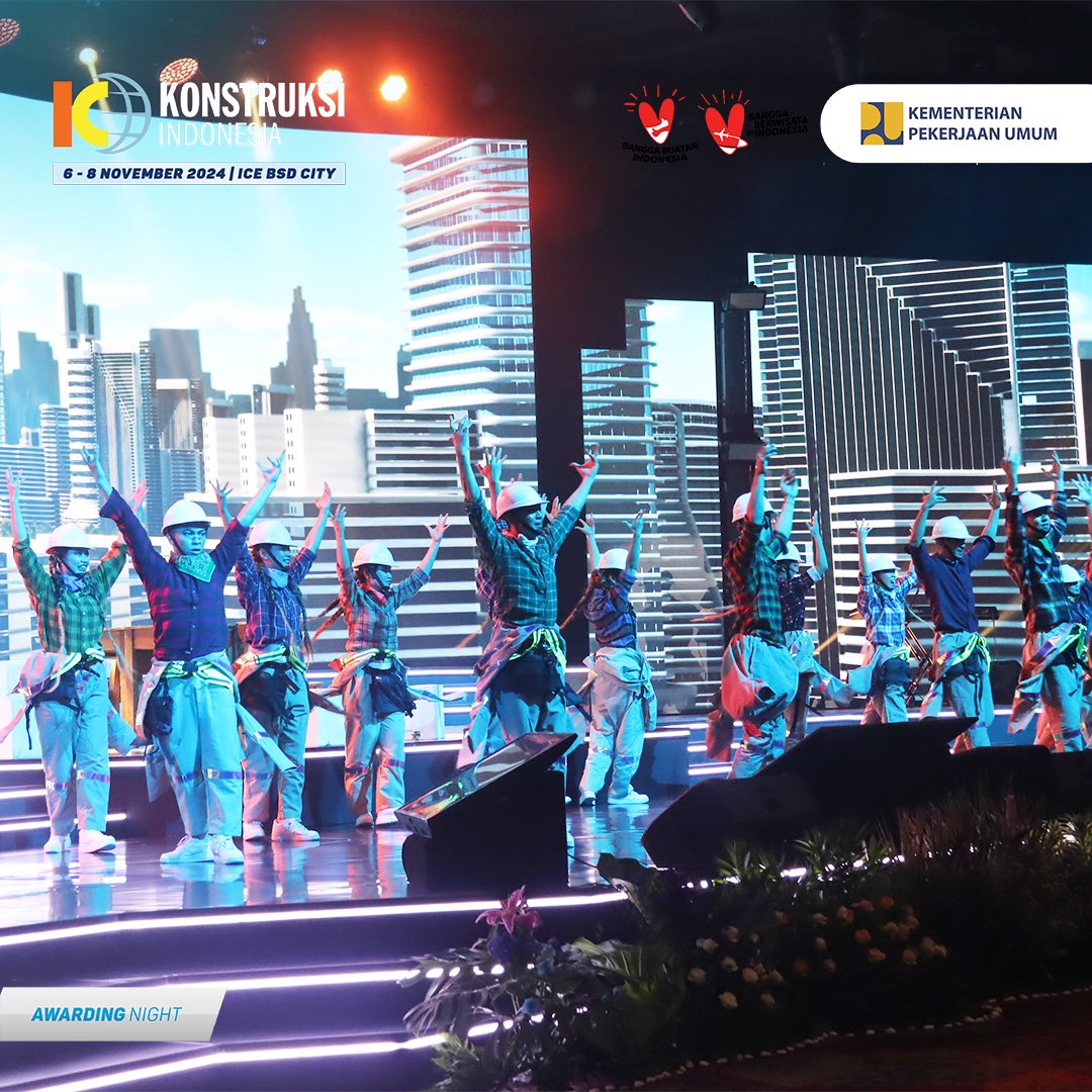 Konstruksiind's tweet photo. 🎉✨ Awarding Night Insan Konstruksi 2024! ✨🎉

Malam ini kita merayakan dedikasi dan prestasi luar biasa dari para profesional dan pelaku industri konstruksi! 

#PameranKonstruksi #KI2024 https://t.co/6BEj5FM7PB