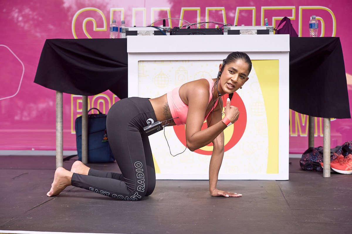 ecr9495's tweet photo. Work hard, vibe harder! 😅💥 East Coast Radio’s Summer Body Bootcamp is here to turn up the excitement. Who’s ready to sweat with a smile? 🌞💪 #ECRSummerBodyBootcamp @floraheartSA https://t.co/GTlZVSSSCD