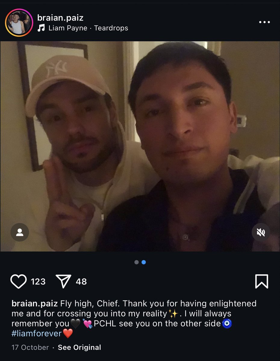 not the dealer who supplied all of the drugs MOURNING over liam posting this