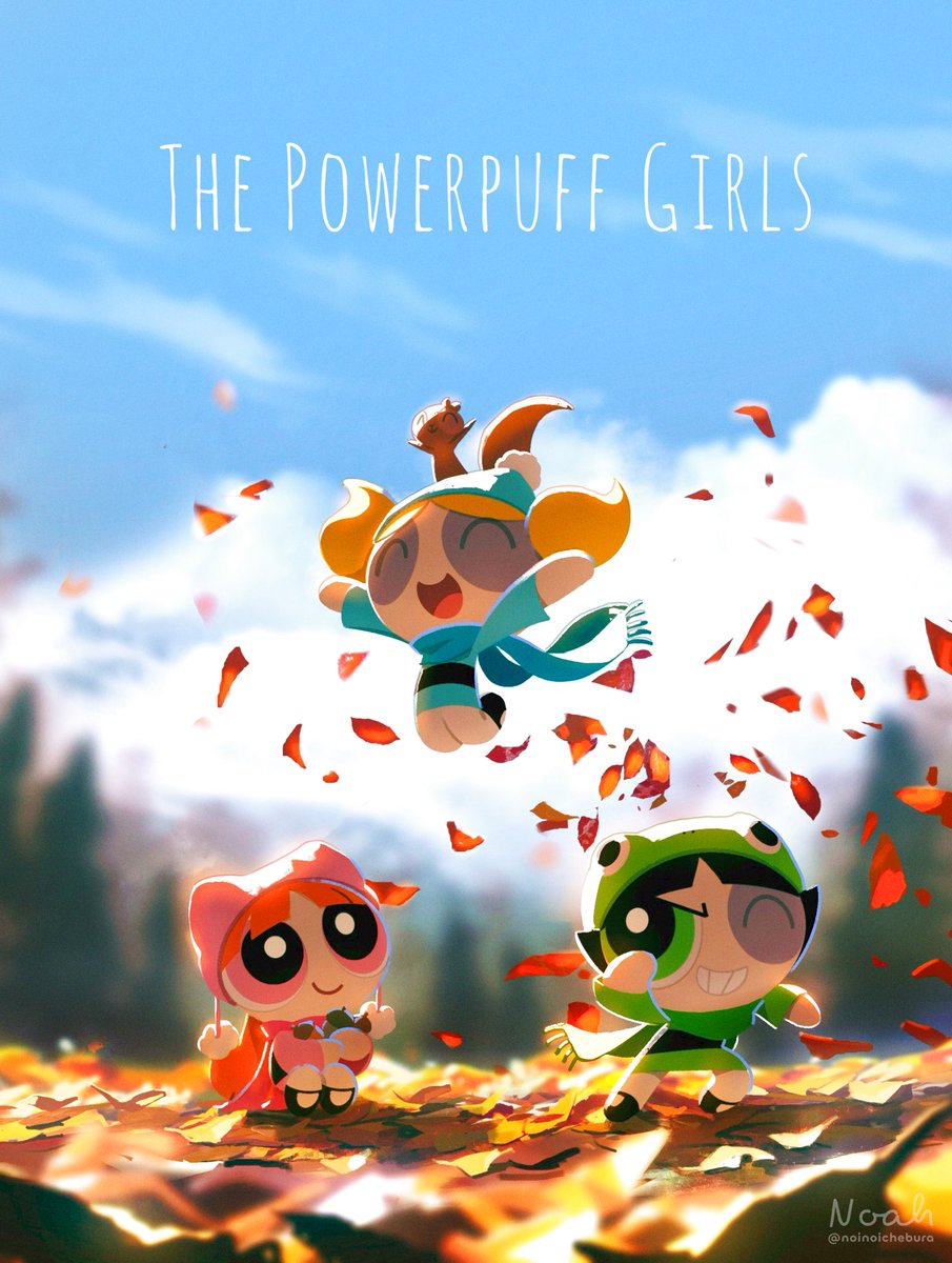 🍁🐿️
#PPG #PowerpuffGirls
