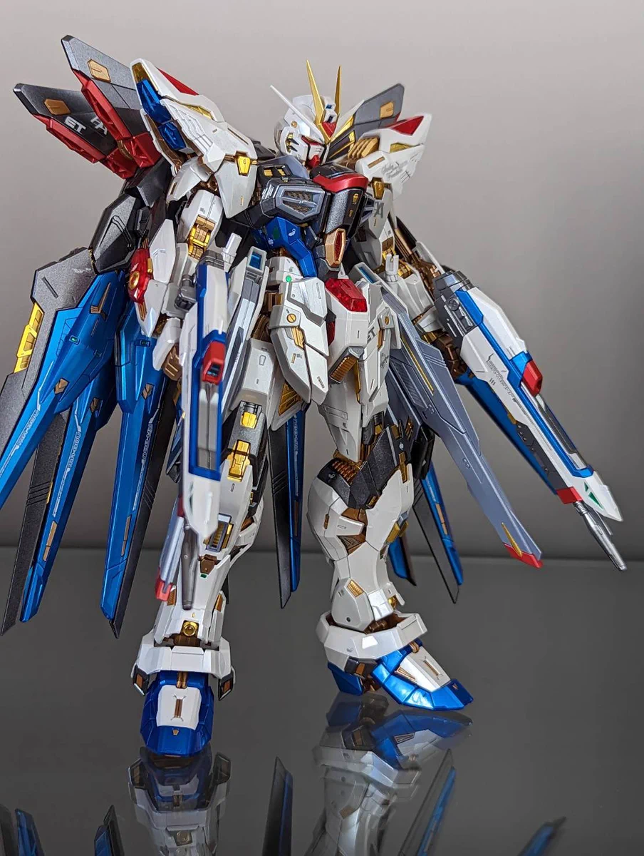 MGEX ストライクフリーダムガンダム パールメタリック塗装 kidnaoya on X: 