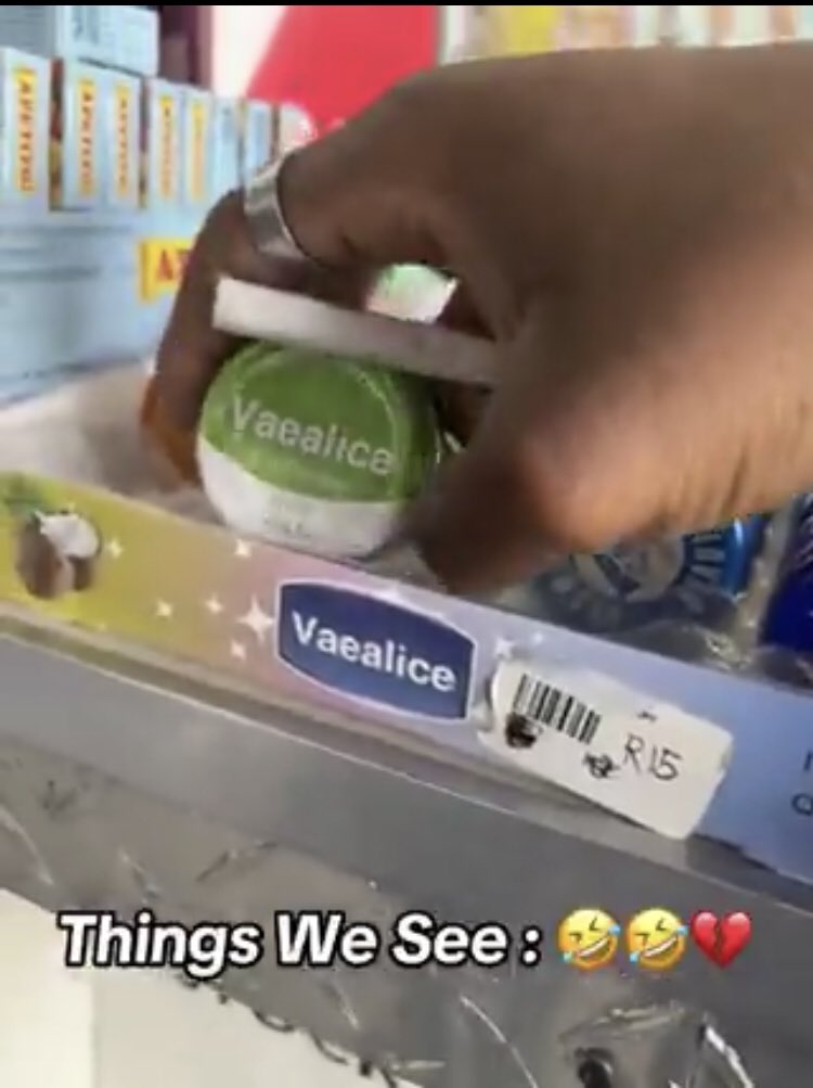 NOW YOU KNOW: Local (South African) owned spazashops don’t engage in fake products precisely because they’re part of the community. You don’t destroy your own community.  

cc <a href="/UnileverSA/">Unilever ZA</a>
