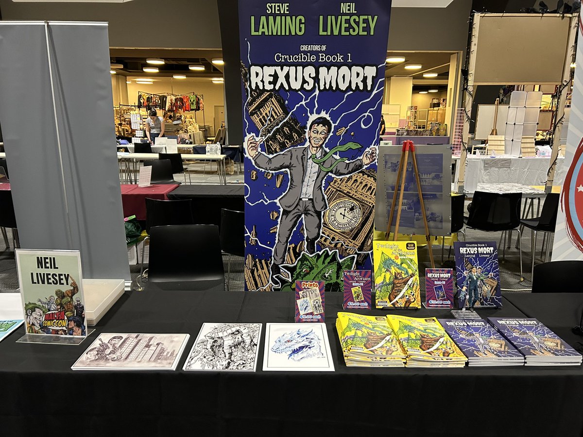 unclenezzer's tweet image. Let’s do this! @MaltaComicCon