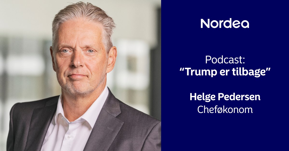 Donald Trump vandt en overbevisende sejr ved det præsidentvalget og er klar til igen at indtage Det Hvide Hus. Men hvordan har de finansielle markeder reageret på nyheden, og hvad betyder det for udsigten til nye rentesænkninger fra Fed og ECB? Lyt med: corporate.nordea.com/article/96042/…