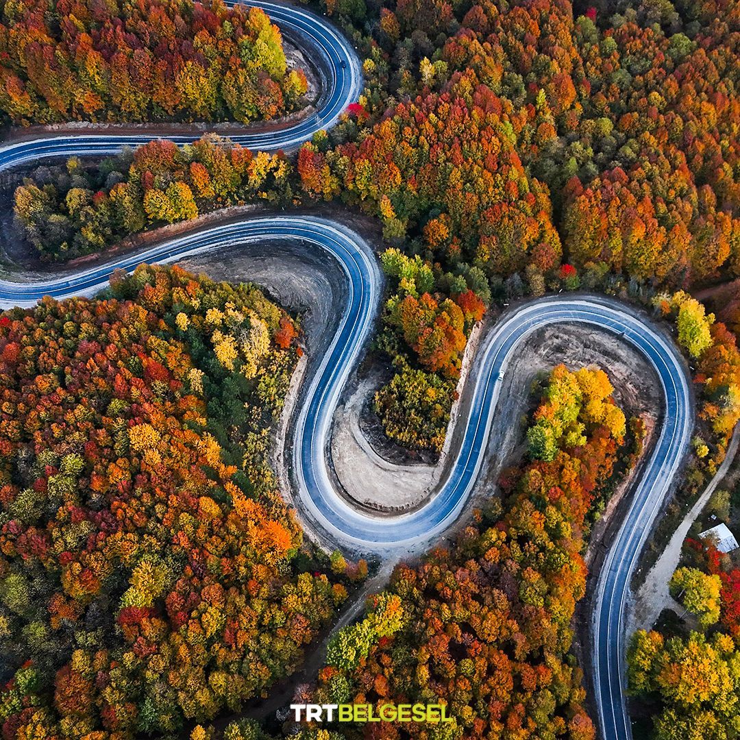 🏞️ Kütahya ile Bursa'nın doğal sınırını oluşturan Domaniç Dağları, sonbaharın rengarenk tonlarıyla eşsiz manzaralar sunuyor. 🍂
📸: Serdar Yiğit, AA