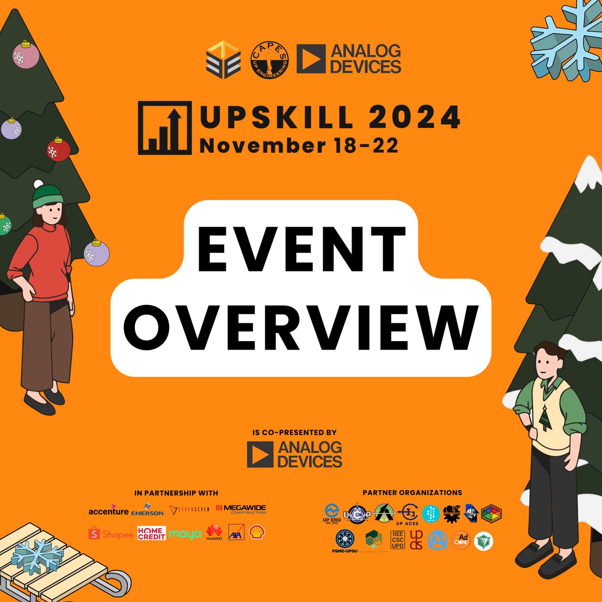 UPCAPES's tweet photo. As winter blankets the landscape, 𝗨𝗣𝗦𝗞𝗜𝗟𝗟 𝟮𝟬𝟮𝟰 emerges as a beacon of opportunity, inviting professionals to enhance their skills and prepare for the challenges of the coming year. Take a look at what's in store for you next week!

RSVP now at https://t.co/coXcTgoFBd! https://t.co/qKCcNfGznt