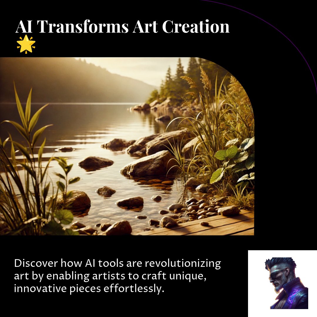 RyanRender0208's tweet photo. How can I embrace AI in art? 🎨
Start by exploring AI tools to create unique pieces.
Combine creativity with tech for transformative results!
Share your thoughts!
#AIArt #Innovation #Art #DigitalArt #GenerativeAI #EmbracingAI https://t.co/3ylQoqi7JJ