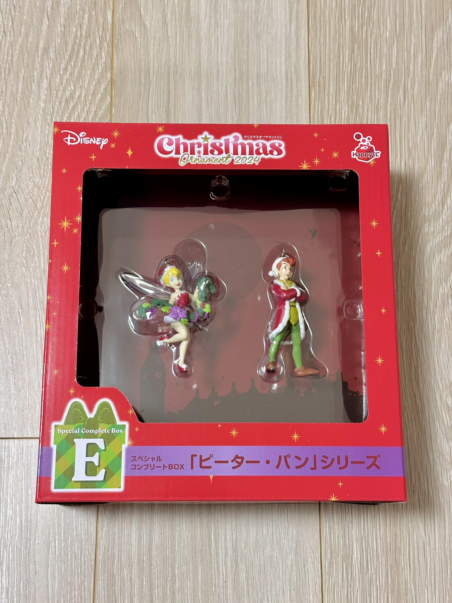 ディズニーストア ピーターパン アリエル ベル ラプンツェル オーナメント