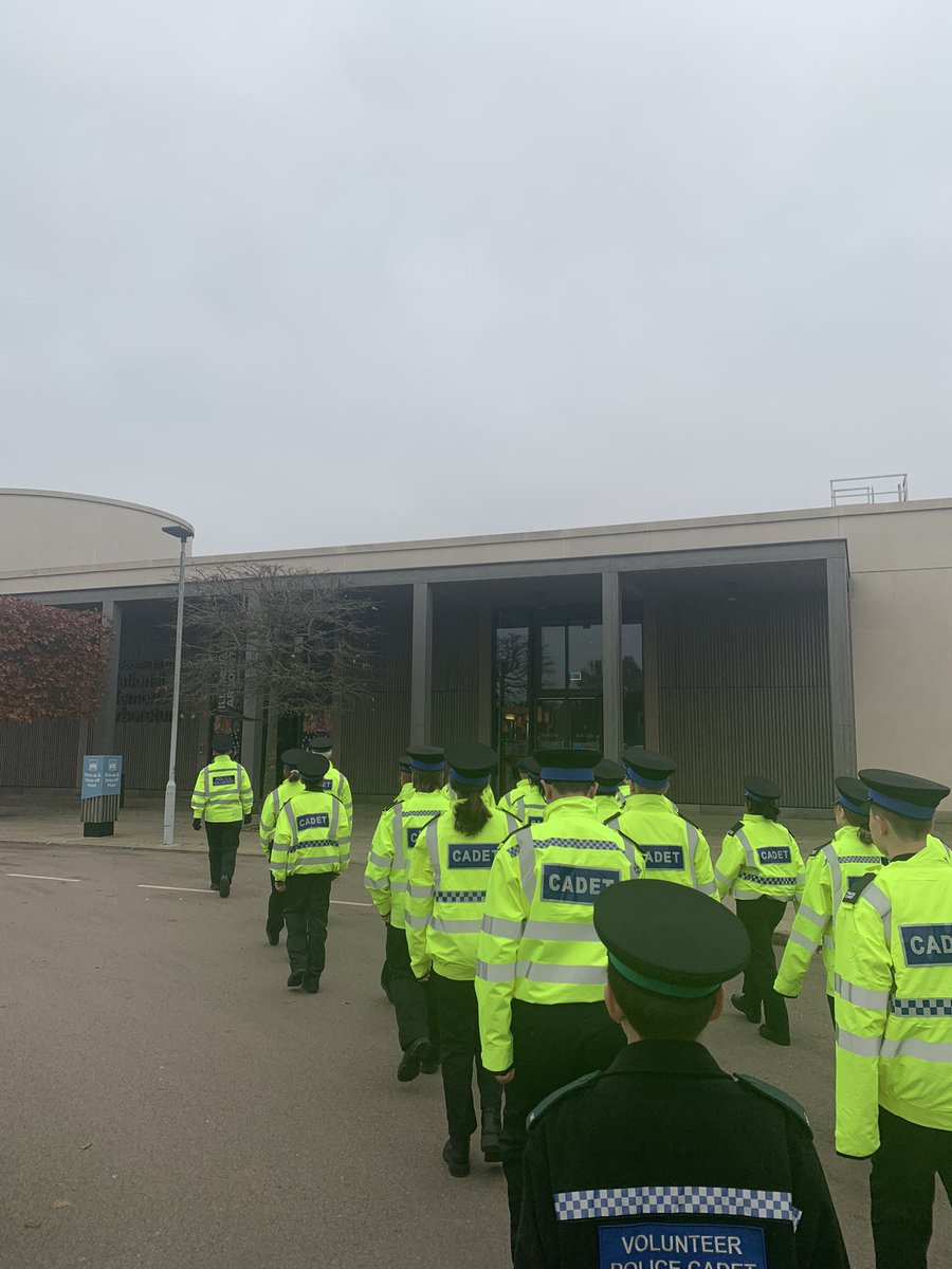 WYP_SallyB's tweet image. Kirklees @wyp_cadets are at The @Nat_Mem_Arb today and have met up with @StaffsPolice Cadets.