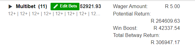 IThidiela's tweet photo. I just placed a bet with Betway. Tap here to copy my bet or search for this booking code in the Multi Bet betslip X83AC1F2A https://t.co/7Vi9TL2PXt
Corner rain๐ฅ๐ฅ๐ฅ๐ฅ๐ฅ
#Malema ##UmjoloTheGoneGirl #All Blacks #Grammy ##PlusYourLife #betway https://t.co/lJxCRIQFBx