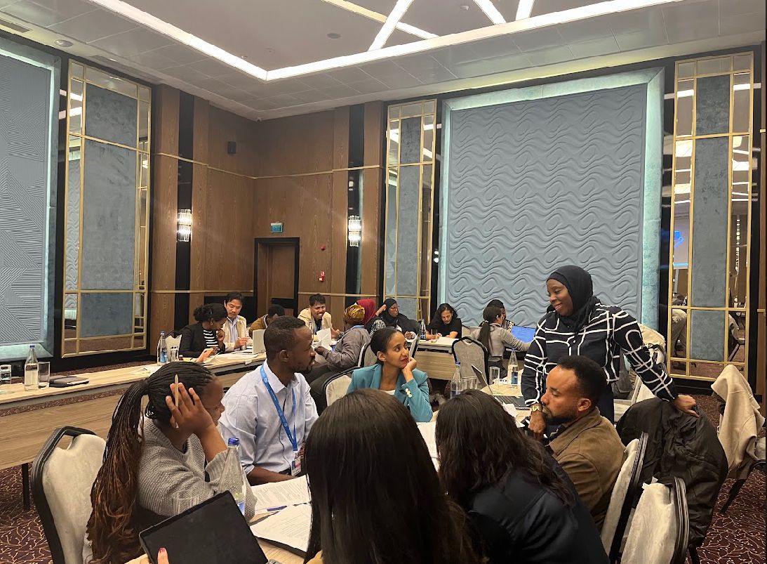 LDCChairUNFCCC's tweet photo. Pleased to welcome new LDC negotiators to Baku! It's critical we have more voices representing our countries and communities in these vital climate talks. Thanks to @IIED for hosting a training workshop for our new negotiators ahead of #COP29. Together, we can make a difference! https://t.co/rZAmNKmh41