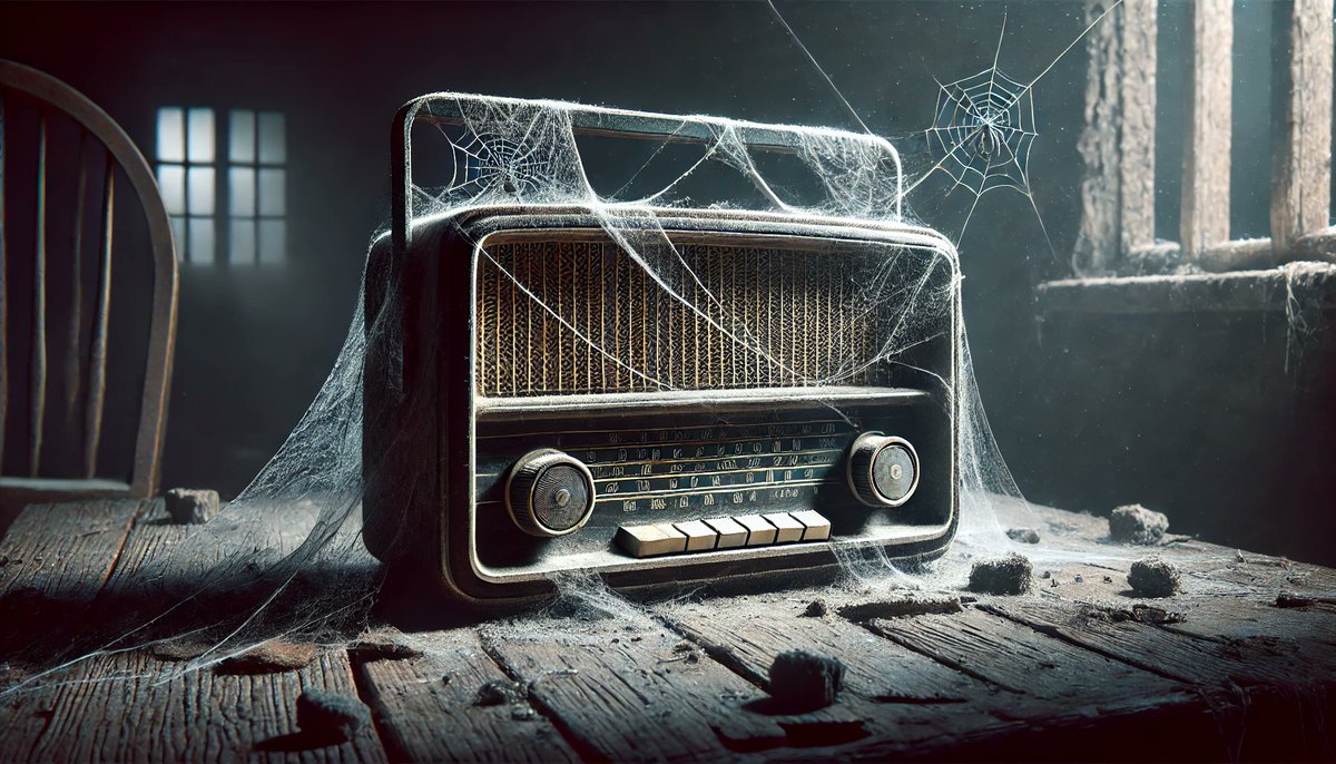 DrWedge_Horror's tweet image. A dusty radio crackling with static can be ominous. How do you use small props to build fear? #HorrorGameDev #IndieHorror #GameDesign #DrWedge #PropDesign #PsychologicalFear #VisualStorytelling #EerieDetails