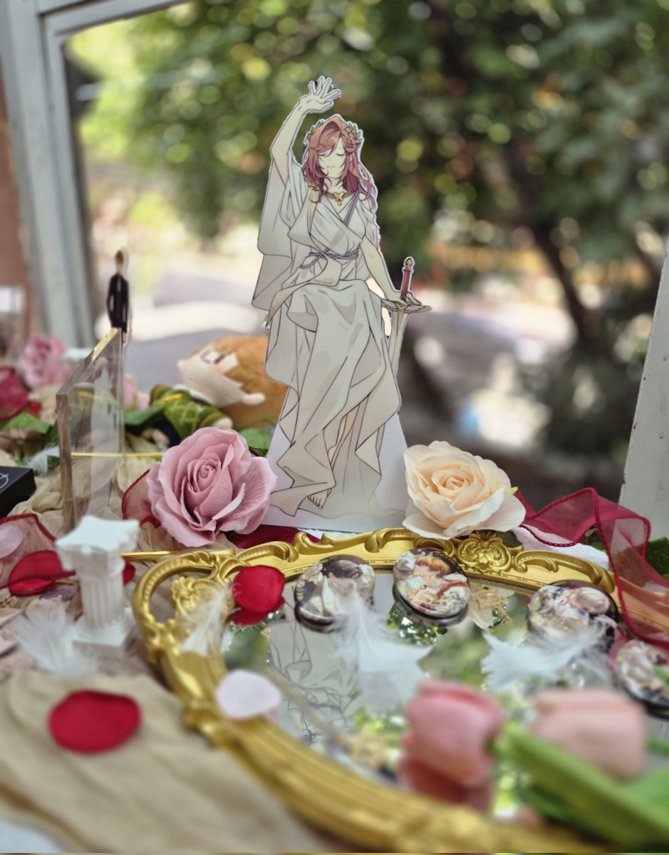lazyessence's tweet photo. Decors at #EternityCSE #TearsOfThemisCSE https://t.co/a3gg14tbs1