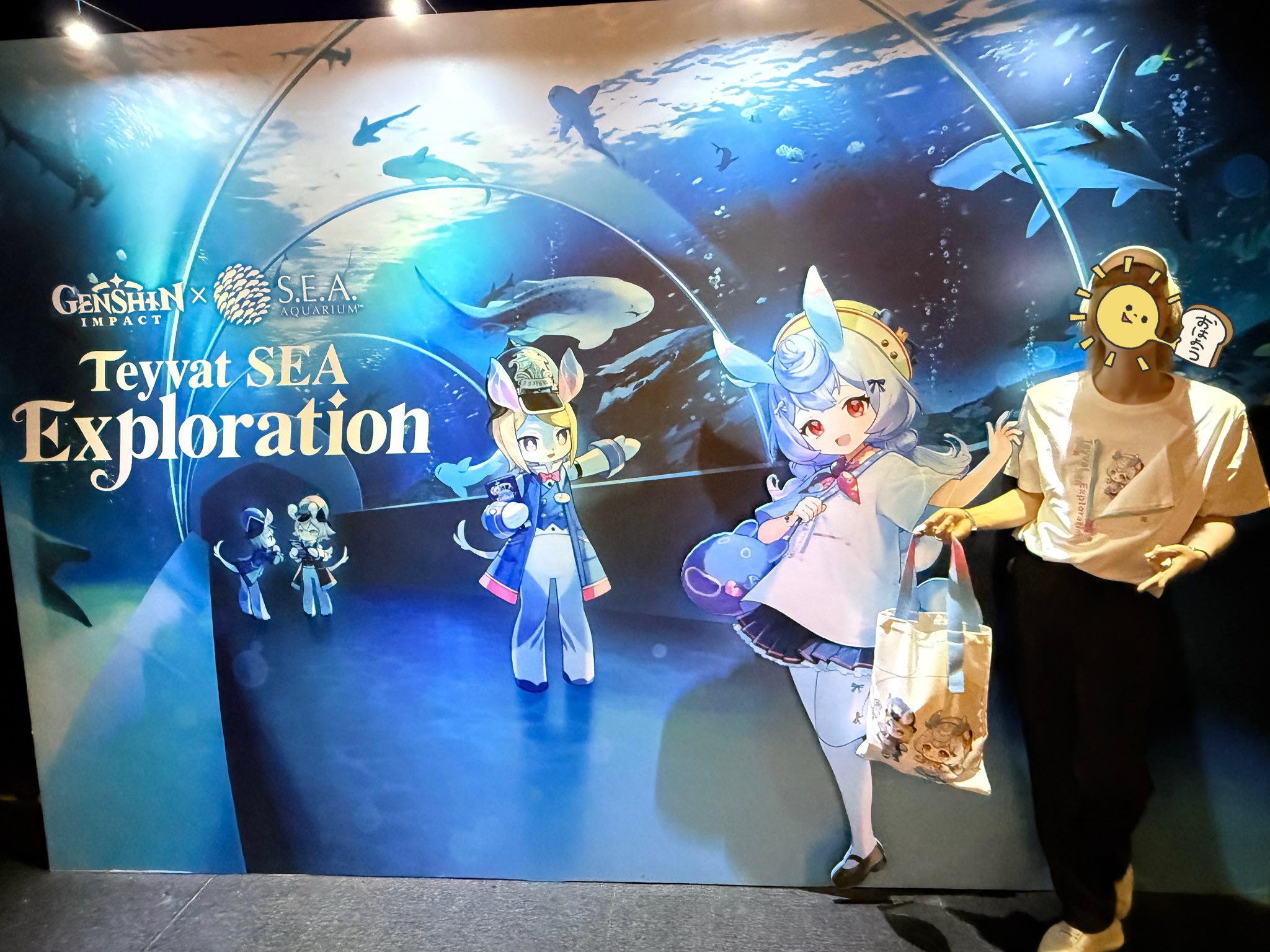 原神 シンガポール 水族館 S.E.A. Aquarium コラボ シグウィン