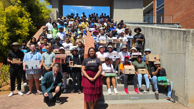 cutfsonline's tweet photo. #CUTCommunity - Engineering students at CUT tackle real-world challenges with innovative electronics projects

Read article, https://t.co/B1nae37jXT https://t.co/sQvHLZlwPO