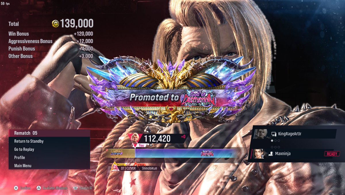KingReyJr_'s tweet photo. I respect all paul mains, this character is hard man. https://t.co/QpAvFg5xzr