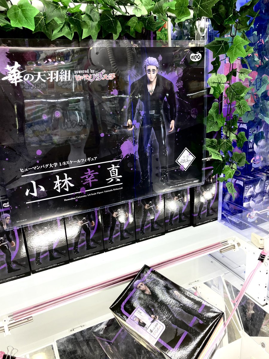 新景品入荷情報】 〈クレーンゲームコーナー〉 ✨［ヒューマンバグ大学