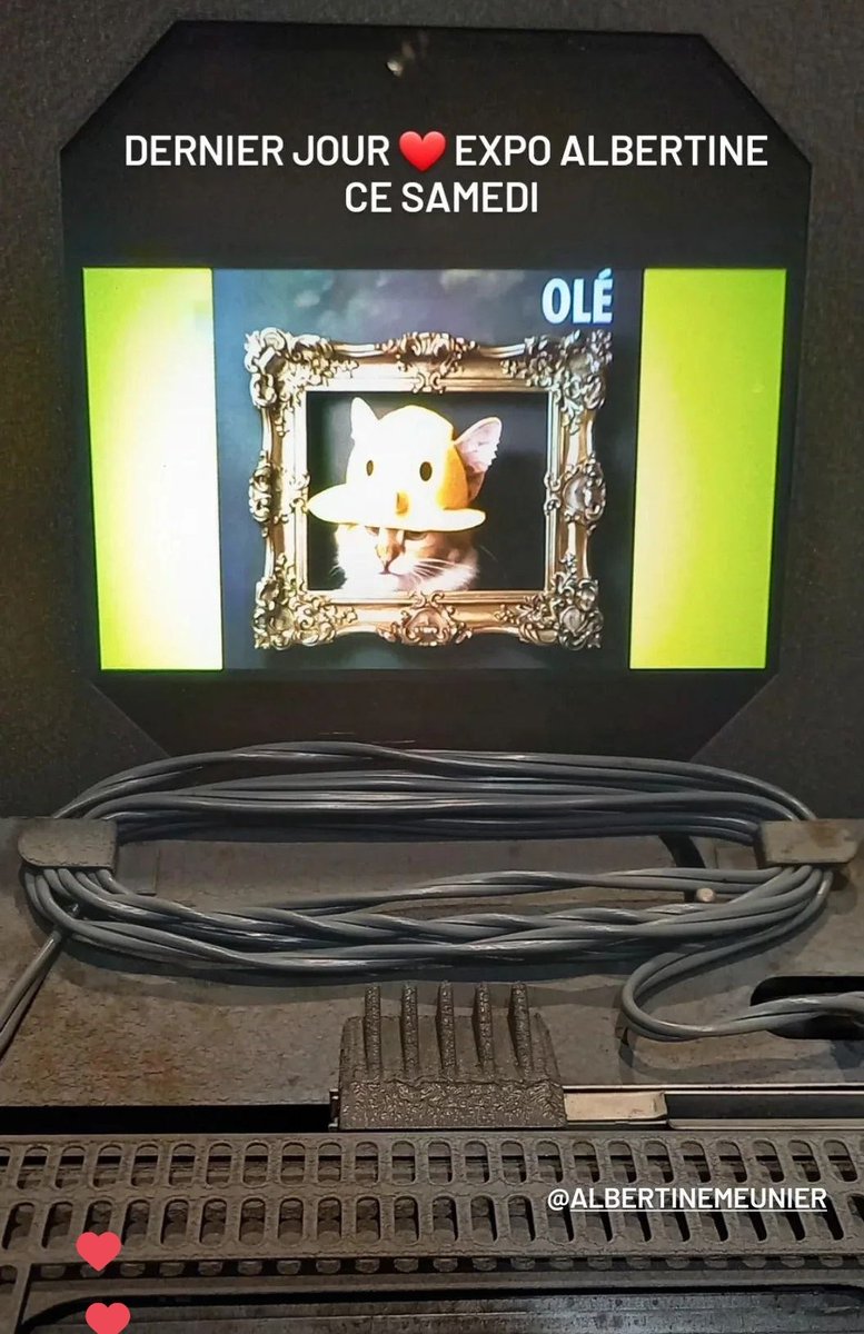 albertinmeunier's tweet image. Last day today @avant_galerie 
to see Albertine soloshow 
#AI #Data #DataDada