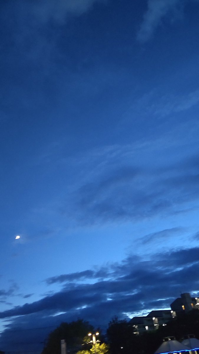 M_asago's tweet photo. 今の自分で出来ることを、出来る時に、出来る量だけやっていく

日没直前、こんなに深い黒味がかった青色だとは知らなかったな https://t.co/3TqHM8r6m3