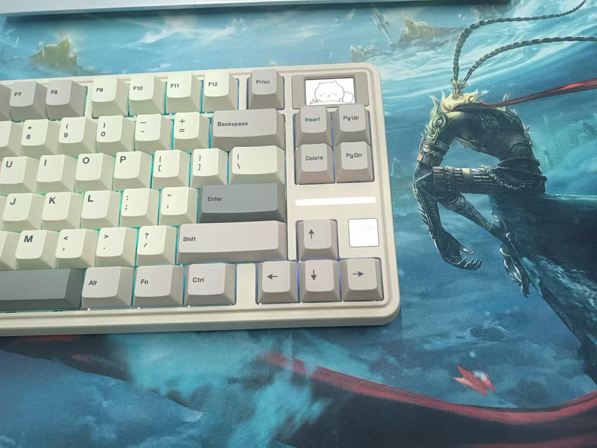 sikakeyb's tweet photo. Can you guess which keyboard this is?
https://t.co/BPzEsgnXvh
#SIKAKEYB #HEkeyboard #Gateron #HM80 https://t.co/32Nyb1mUtU