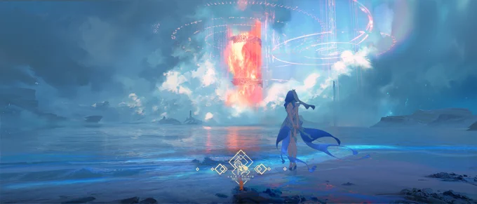 Shorekeeper【Ⅰ-Ⅳ】  #WutheringWaves #Shorekeeper #WuWaFanart  full video ←  