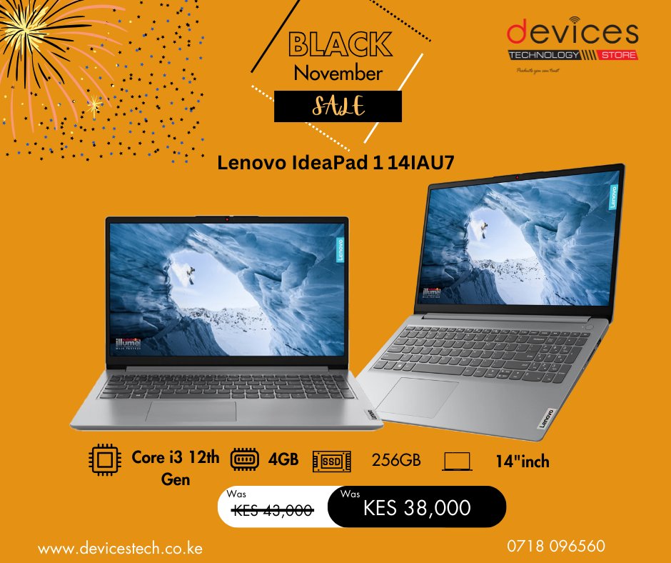 devices_tech's tweet image. 𝐁𝐥𝐚𝐜𝐤 𝐍𝐨𝐯𝐞𝐦𝐛𝐞𝐫 𝐏𝐫𝐢𝐜𝐞 𝐒𝐥𝐚𝐬𝐡!
Massive discounts on laptops, monitors, printers, SSDs, and more! 
 Order Today!!
 call/ WhatsApp us on 0718 096560

#BlackNovember  #BlackFridayDeals  #Kenya
