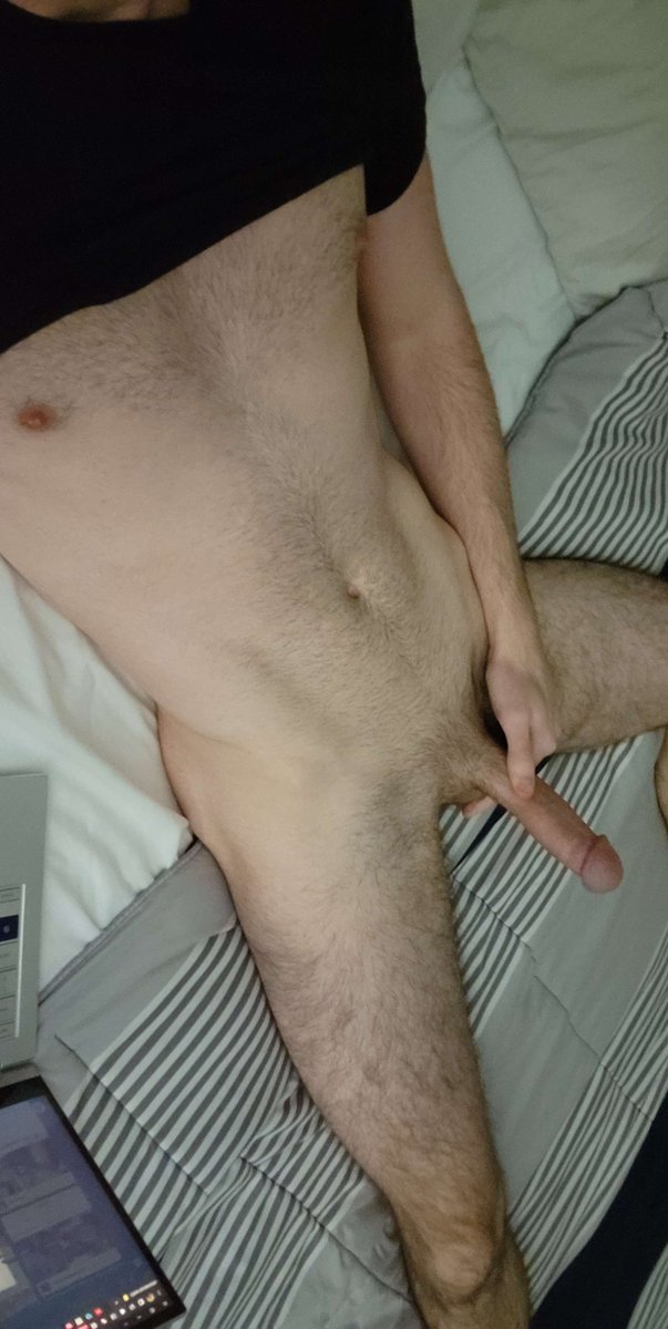 //Write so horny he's posting his own nudes