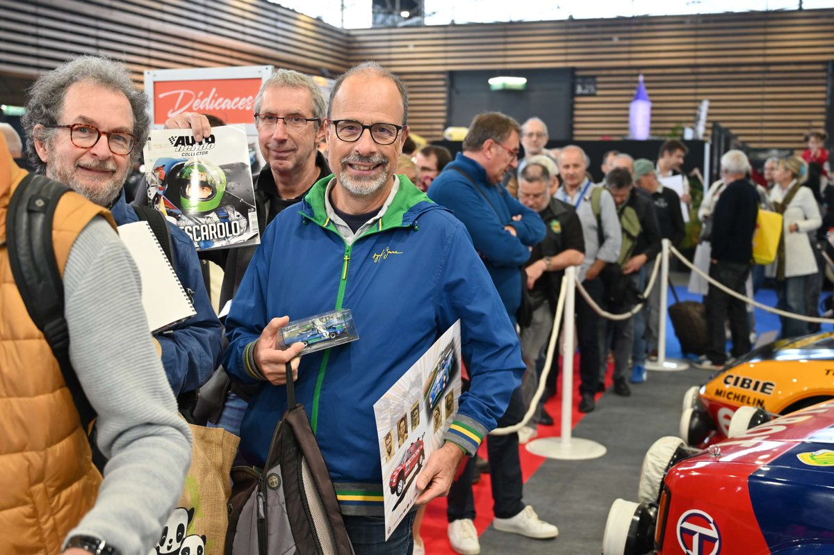 🏁 — Ne manquez pas les prochaines sessions de rencontres et dédicaces en compagnie de nos pilotes légendaires ! 

Infos et horaires → bit.ly/48xSF2u 

🎫 Billetterie → bit.ly/45Jq4WN
📆 Du 8 au 10 novembre 2024
📍 Eurexpo Lyon

Crédit 📷 → Sébastien Sollier