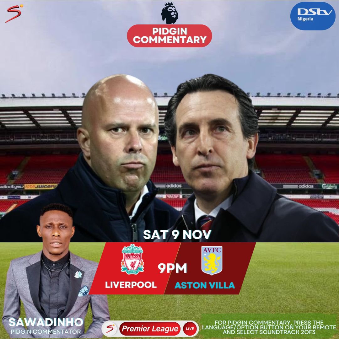 Sawadinho1's tweet image. @premierleague Fireworks 💥 tonight at Anfield!!!

@LFC v @AVFCOfficial - 9pm

#PidginCommentary available on @SuperSportTV