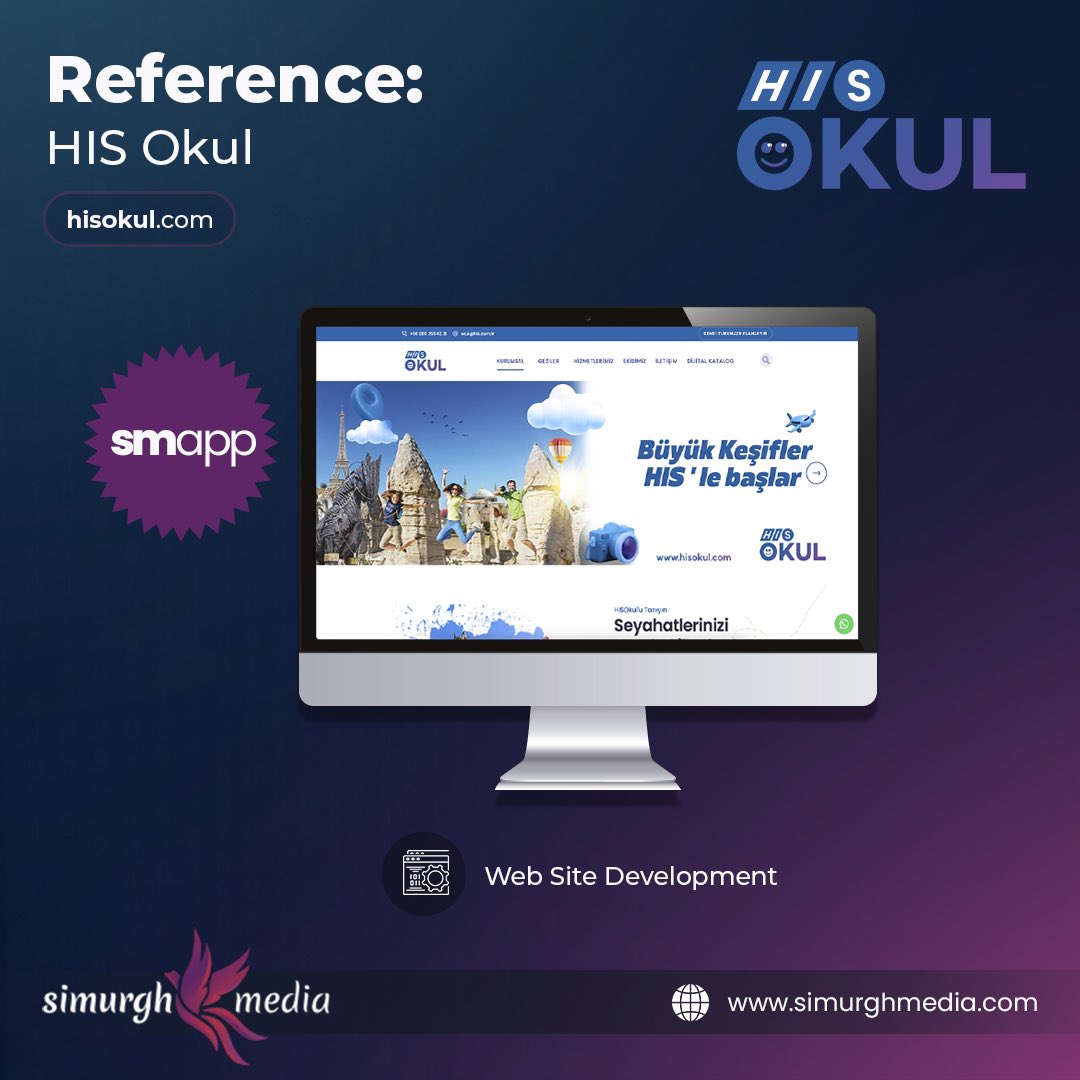 🌏🎒 Inspiring Educational Journeys: Presenting the HIS Okul Website by simurgh.media 🎒🌏

hisokul.com