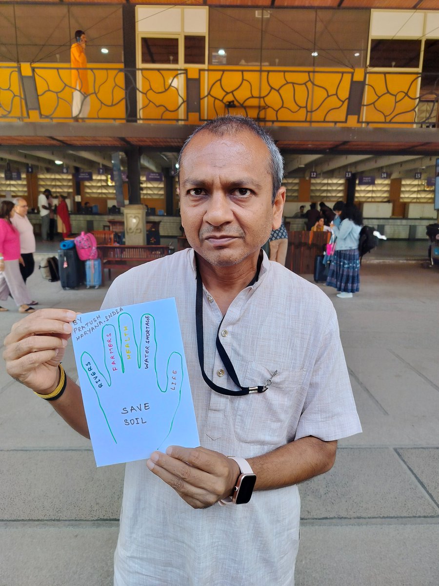 pratushsinghal's tweet photo. For
Rivers
Farmers
Health
Avoid water shortage
Avoid food shortage
Future generations
Life
#SaveSoilMovement
#Sadhguru
#ishaf https://t.co/ujcyqooj9P