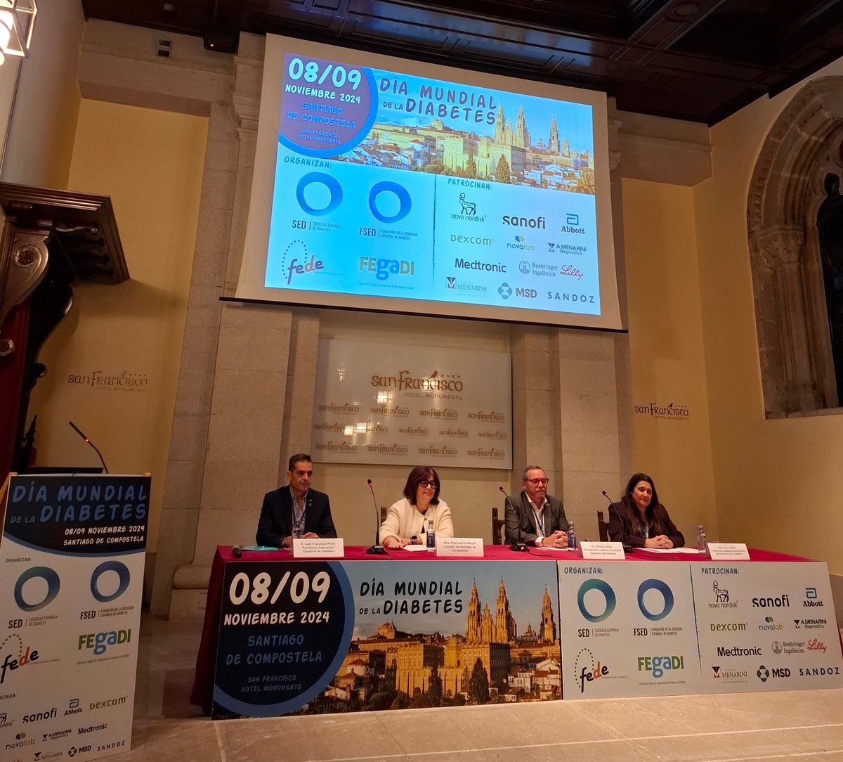 FEDE_Diabetes's tweet photo. ¡Comenzamos el#DMD24, una jornada donde podremos hablar de aspectos clave de la diabetes, aglutinando la perspectiva de los pacientes con la opinión de los profesionales sanitarios!
@SEDiabetes #FSED #FEGADI https://t.co/WALOHMCERl