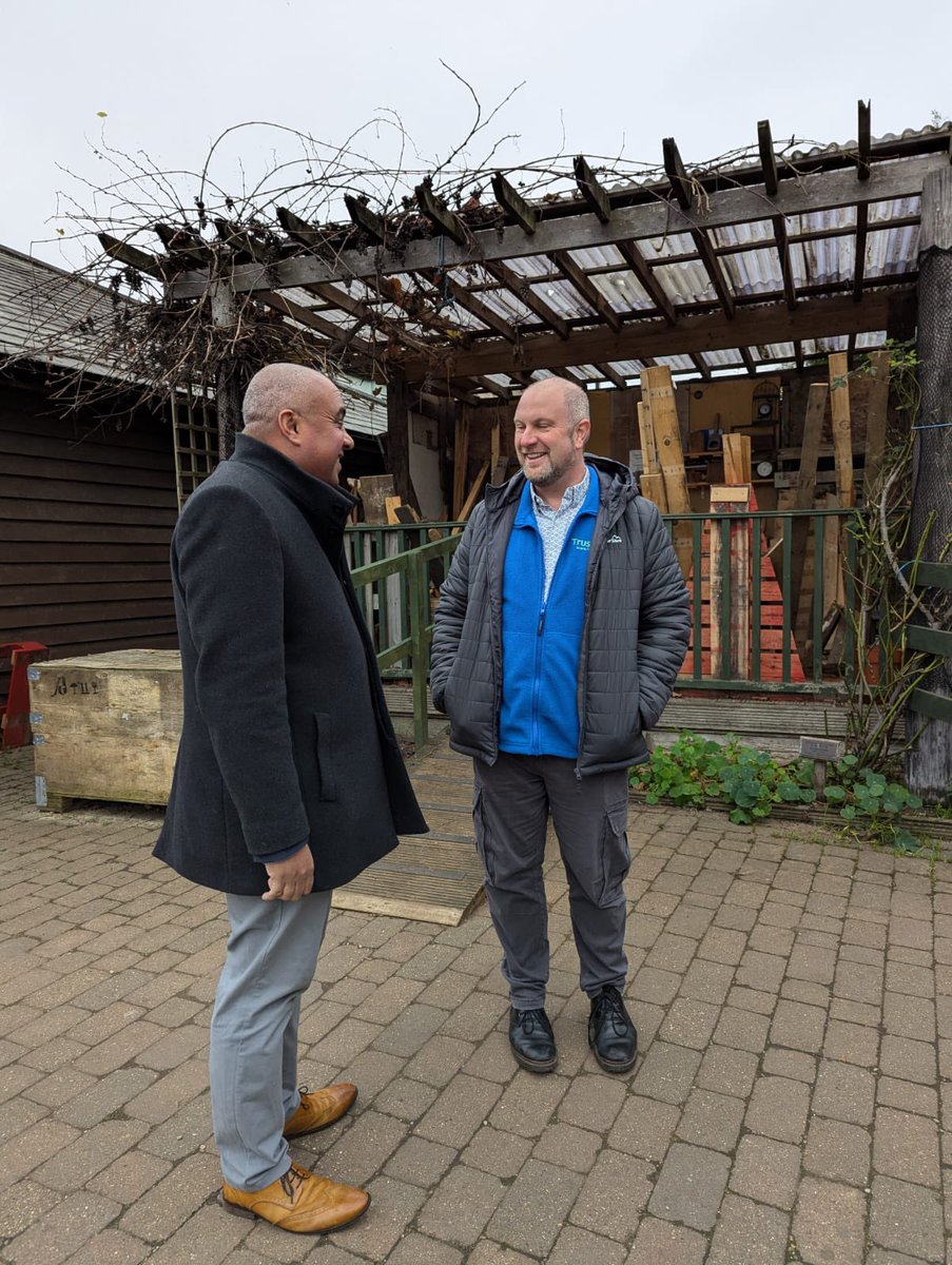 David Burton-Sampson MP (@davidbsampson) on Twitter photo Yesterday I visited <a href="/TrustLinksLtd/">Trust Links Charity</a> at their Southend site and met with their CEO Matt King and Head of Fundraising Nicky Evans.
They do such wonderful work from this site including a toddler group on Friday, gardening, woodwork, cookery and counselling, all to support people Yesterday I visited <a href="/TrustLinksLtd/">Trust Links Charity</a> at their Southend site and met with their CEO Matt King and Head of Fundraising Nicky Evans.
They do such wonderful work from this site including a toddler group on Friday, gardening, woodwork, cookery and counselling, all to support people