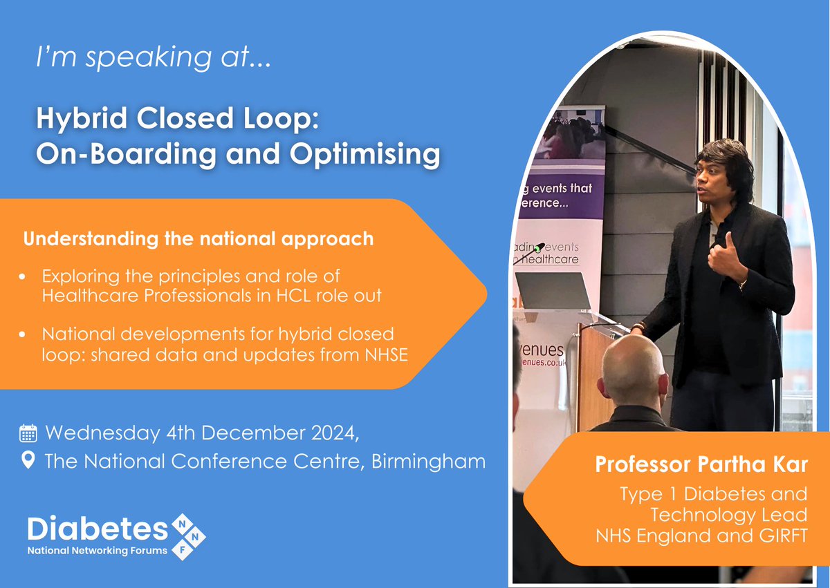 Partha S Kar ๐ฎ๐ณ๐ฌ๐ง๐๐ฅ (@parthaskar) on Twitter photo Work to ensure uptake of #Closedloop #T1D continues.
Whether online or in person
Next Monday 11/11
Joining <a href="/diabetes_chat/">DiabetesChat</a> 8 pm
Link:
x.com/i/spaces/1lDxLโฆ
Then in a few weeks 4/12?
Joining <a href="/DiabetesNNF/">Diabetes NNF</a>
Link:
diabetes-nnf.co.uk/events/hybrid-โฆ
Have queries? Bring it ๐
#gbdoc Work to ensure uptake of #Closedloop #T1D continues.
Whether online or in person
Next Monday 11/11
Joining <a href="/diabetes_chat/">DiabetesChat</a> 8 pm
Link:
x.com/i/spaces/1lDxLโฆ
Then in a few weeks 4/12?
Joining <a href="/DiabetesNNF/">Diabetes NNF</a>
Link:
diabetes-nnf.co.uk/events/hybrid-โฆ
Have queries? Bring it ๐
#gbdoc