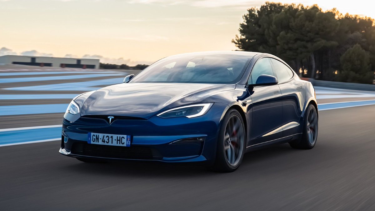 itx_asma_'s tweet image. &quot;Experience the pinnacle of electric performance with the Tesla Model S Plaid. With 1,020 horsepower and a 0-60 mph time of under 2 seconds, it&apos;s the fastest production car ever. #ModelSPlaid #Tesla