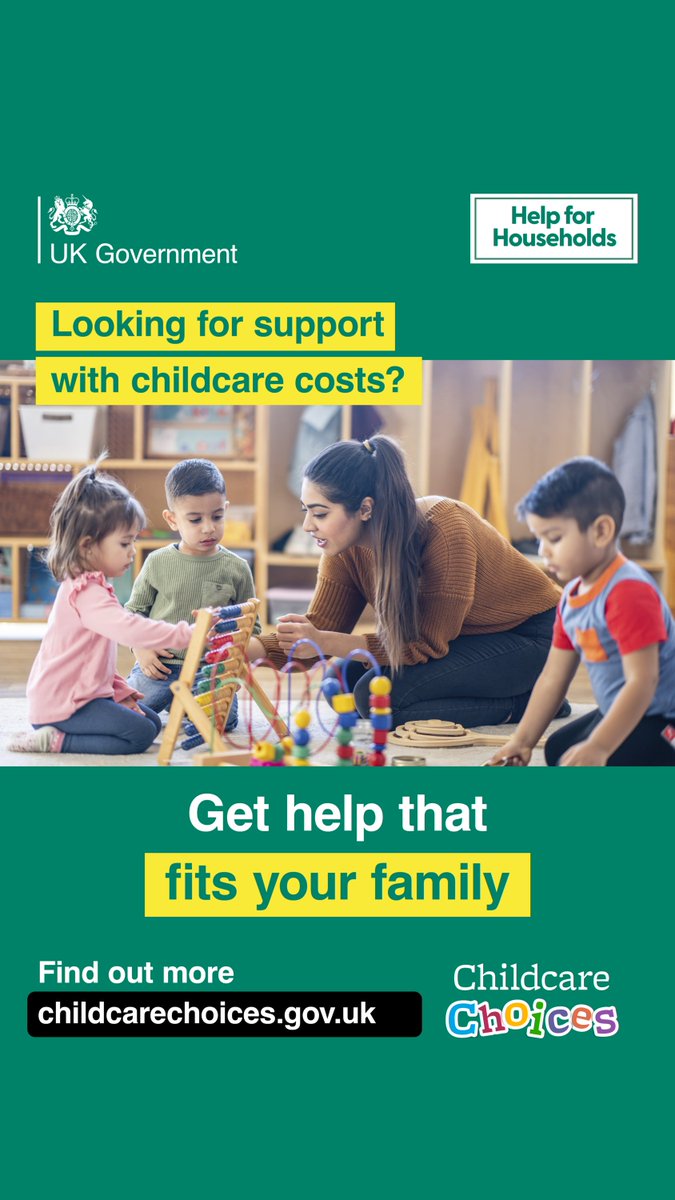 Here to help you juggle family life: Apply now for your childcare code to start in January. 
gov.uk/apply-free-chi…