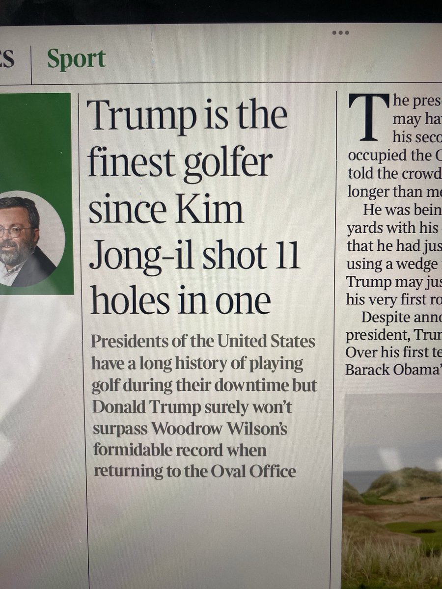 Erinomainen otsikko tämänpäiväisessä The Timesissa.