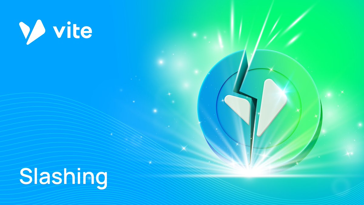 vitelabs's tweet image. #Vite 'Slashing' mainnet recap:

1/5 🌐 *Vite Mainnet Update:* We’ve just launched our advanced slashing mechanism—an upgrade designed to set Vite apart by delivering enhanced security and efficiency. Slashing actively penalizes node operators for any harmful or inactive…