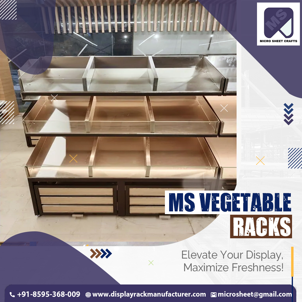 MicroSheetCraft's tweet image. 👉 Transform your space with 𝙈𝙎 𝙑𝙚𝙜𝙚𝙩𝙖𝙗𝙡𝙚 𝙍𝙖𝙘𝙠𝙨 – where style meets freshness! Elevate your display and maximize the crispness. 🌽🍅🥦

📲: +91- 8595368009
🌐: displayrackmanufacturer.com
📧: microsheet@gmail.com

#FreshnessUnleashed #VegetableRacks #OrganicLiving
