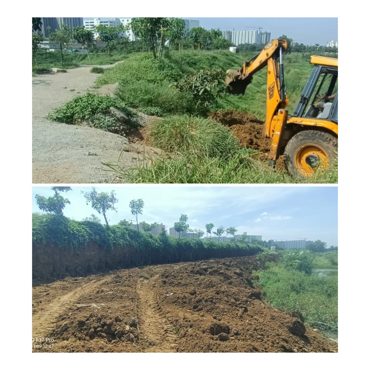 AMalligavad's tweet photo. Thirupalya lake near Electronic City has been destroyed by Nehbour land lord,demolishing and levels entire bund,recently rejuvenated lake by claiming their land illegally,the power of money and influence killing all the lakes https://t.co/nN6V15cix5