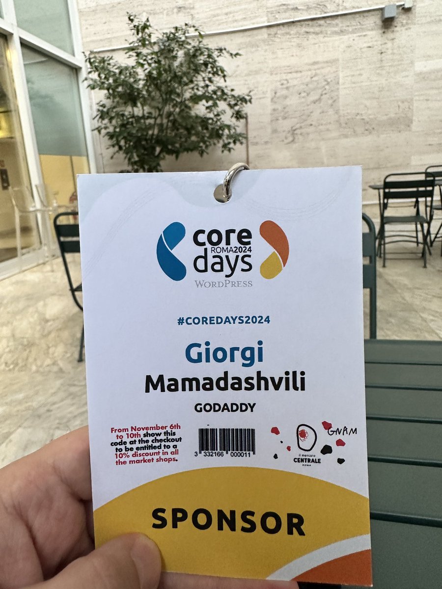 Mamaduka's tweet image. Second day of #CoreDays2024. Let’s go! @GoDaddyPro