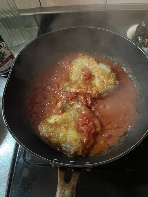 ガーリックトマトチキン 