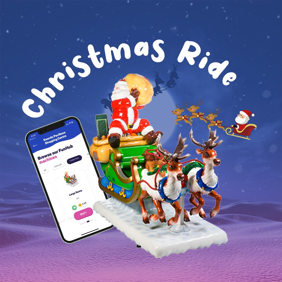 Santa has made his way to numerous locations across the UK &amp; Ireland 🎅 We will be sharing more next week 👀 

Can't wait? Find out on the FunHub App Today ➡ buff.ly/3VePVRe
